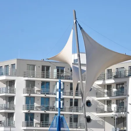 Apartmenthaus Hafenspitze Ap 28, Blickrichtung Innenstadtbinnenhafen *